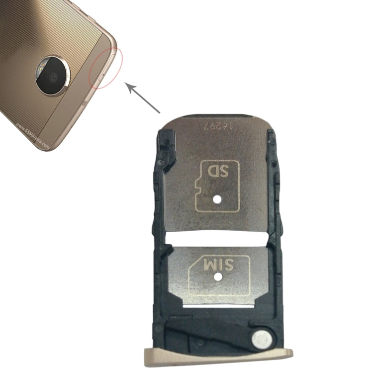 Vassoio scheda SIM + Vassoio scheda micro SD per Motorola Moto Z, For Moto Z Vassoio scheda SIM + Vassoio scheda micro SD per Motorola Moto Z, For Moto Z